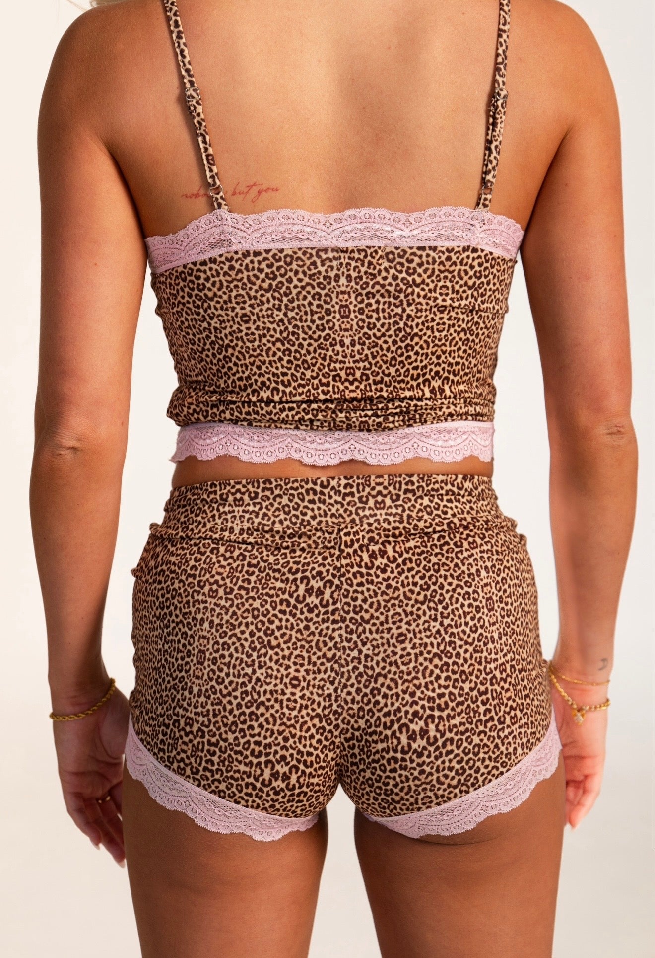 Cheetah Princess Pink Sleep Shorts