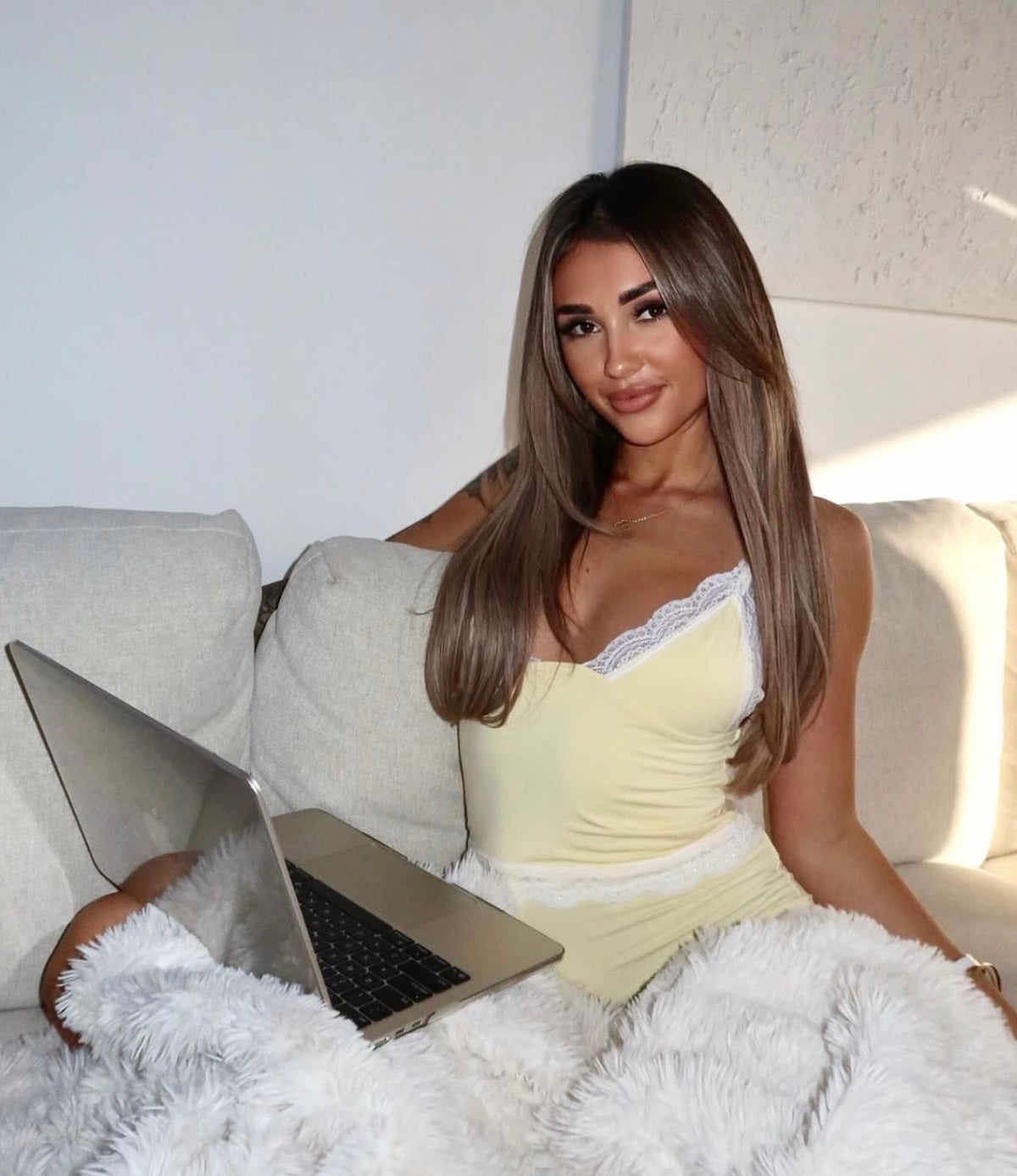 Butter Bombshell Sleep Top