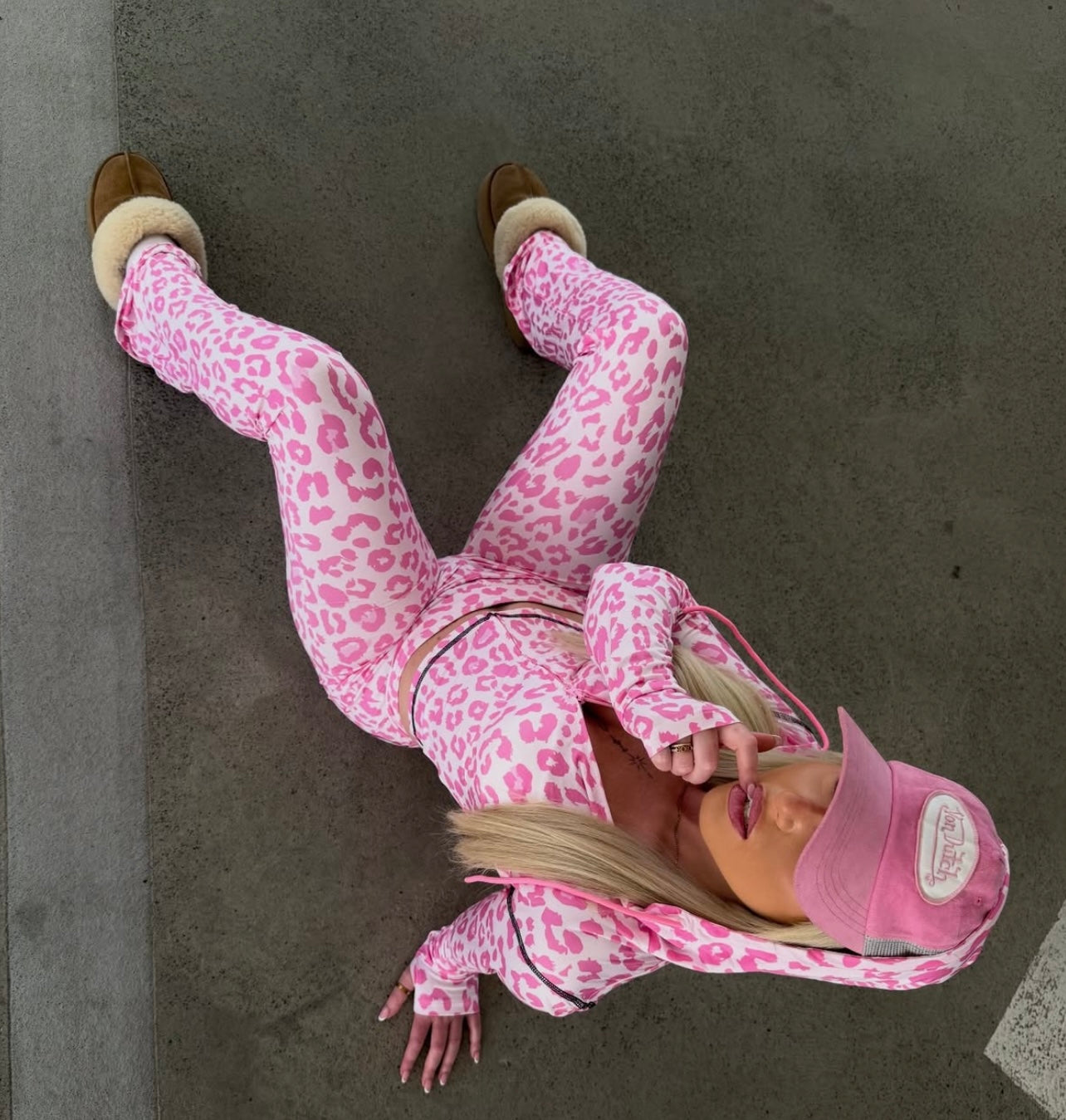 Pink Purr Tracksuit